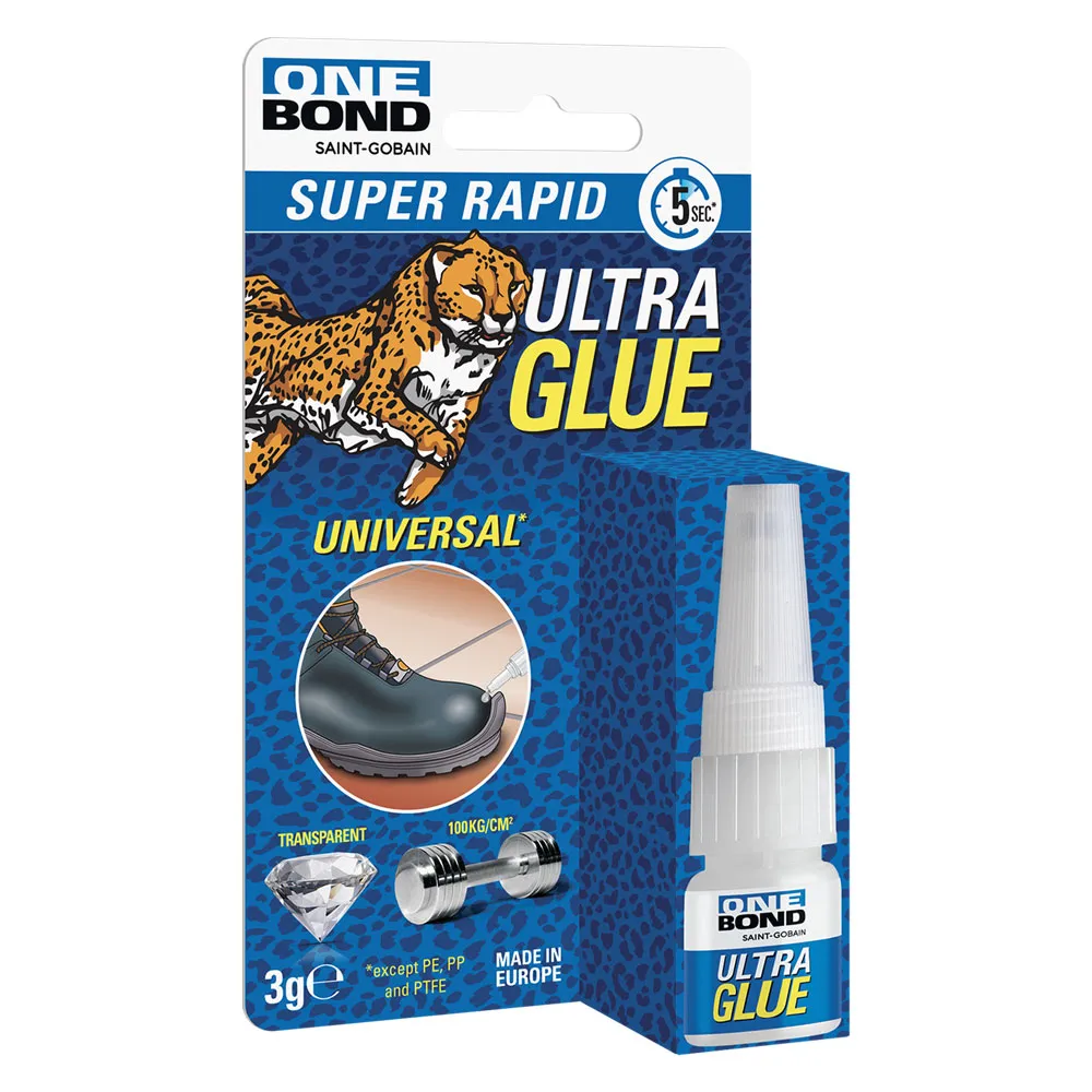 ADESIVO ISTANTANEO UNIVERSALE GEL 'ULTRA GLUE UNIVERSAL GEL' gr. 3 ADESIVO ISTANTANEO UNIVERSALE GEL 'ULTRA GLUE UNIVERSAL GEL' gr. 3