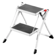 SGABELLO APRIBILE GRADINO CON TAPPETINO 'KLOSE' 2 gradini - aperto cm. 49 x 48