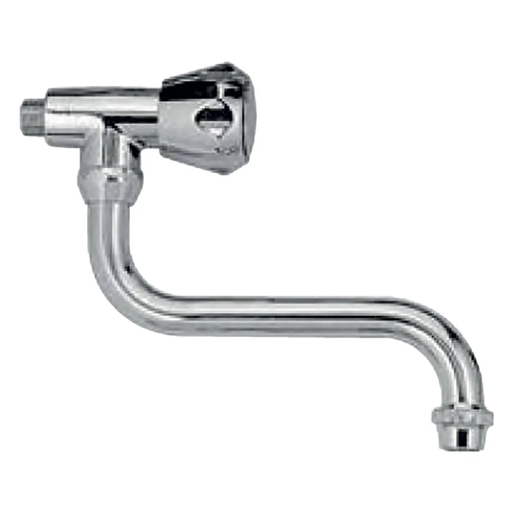 RUBINETTO PER LAVELLO A SNODO att. 1/2' - bocca cm 20 RUBINETTO PER LAVELLO A SNODO att. 1/2' - bocca cm 20