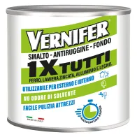 VERNICE ANTIRUGGINE ACRILICA 'VERNIFER 1 X TUTTI' Ml. 500 - verde smeraldo brillante (4605)