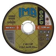 MOLA ABRASIVA PER LEGNO 'GOLD' ø 115 x 1