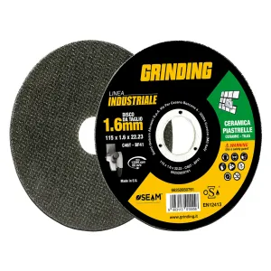 MOLA ABRASIVA PER MARMO/PIASTRELLE 'GRINDING LINEA INDUSTRIALE' ø 115 x 1