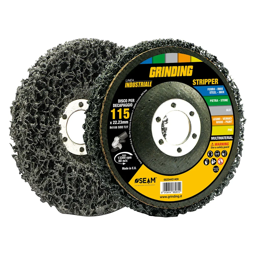 DISCO PULITURA IN NYLON MULTIMATERIALI 'GRINDING LINEA INDUSTRIALE' ø 115 DISCO PULITURA IN NYLON MULTIMATERIALI 'GRINDING LINEA INDUSTRIALE' ø 115