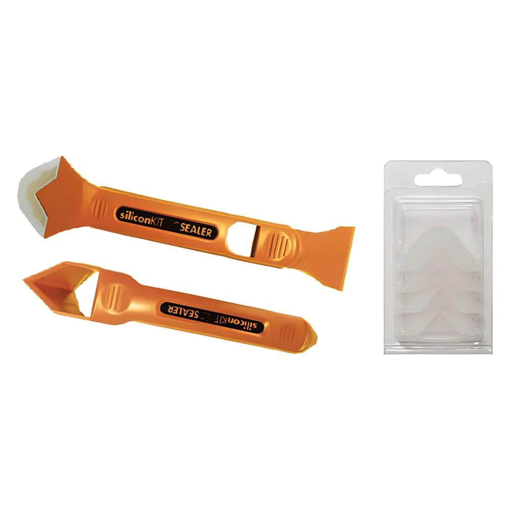 SET LAVORAZIONE/RIMOZIONE SILICONE 'SILICON KIT' 7 pezzi SET LAVORAZIONE/RIMOZIONE SILICONE 'SILICON KIT' 7 pezzi