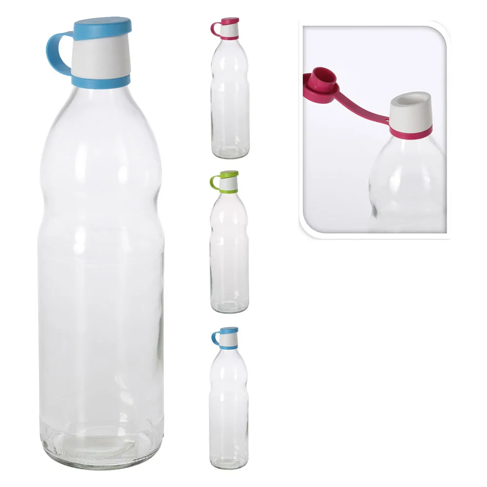 BOTTIGLIA IN VETRO 'COLORATA' 1000 ml - colori assortiti BOTTIGLIA IN VETRO 'COLORATA' 1000 ml - colori assortiti