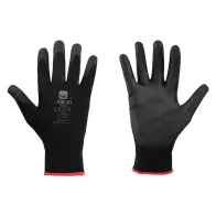 GUANTI POLIESTERE/POLIURETANO 'SPECIAL HOB POL-01' Tg. 9 - colore nero