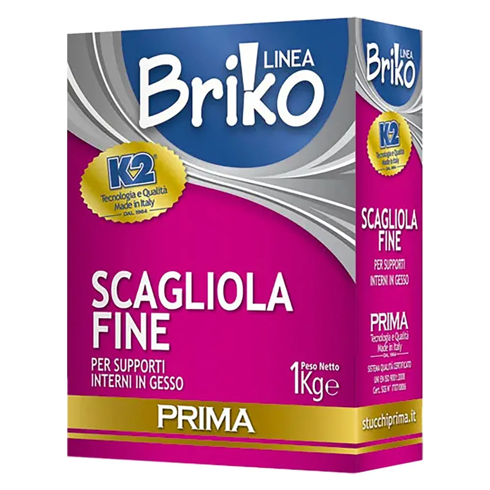 SCAGLIOLA FINE IN POLVERE 'BRIKO K2' Kg. 4 - sacchetta