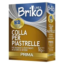 COLLANTE IN POLVERE PER PIASTRELLE 'BRIKO K2' Kg. 4 - sacchetta