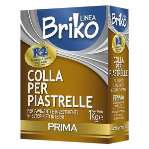 COLLANTE IN POLVERE PER PIASTRELLE 'BRIKO K2' Kg. 4 - sacchetta