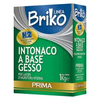 INTONACO BASE GESSO 'BRIKO K2' Kg. 4 - in sacchetta