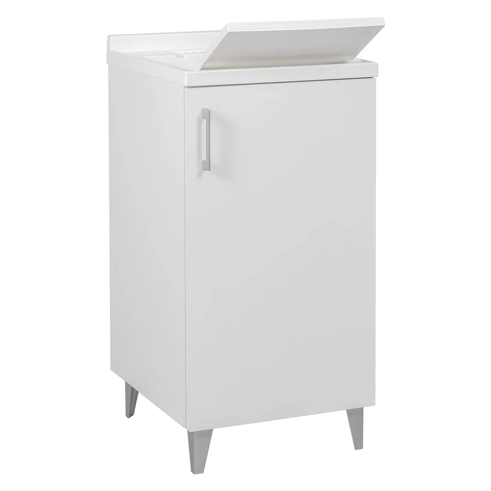 MOBILE LAVATOIO ANTA SINGOLA 'WOODY TOP' cm 45 x 50 x h.87 MOBILE LAVATOIO ANTA SINGOLA 'WOODY TOP' cm 45 x 50 x h.87