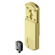 DEFENDER MAGNETICO PER SERRATURE 'MG 310' ottone cromo satinato