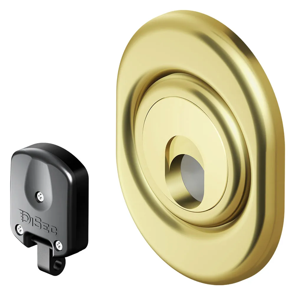 DEFENDER MAGNETICO PER SERRATURE 'MAG 3G 2M' acciaio cromo satinato DEFENDER MAGNETICO PER SERRATURE 'MAG 3G 2M' acciaio cromo satinato