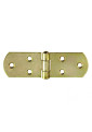 Yellow zinc-plated biscuit hinges