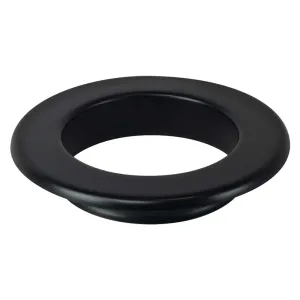 ROSONE VERNICIATO ø cm  18 - nero opaco