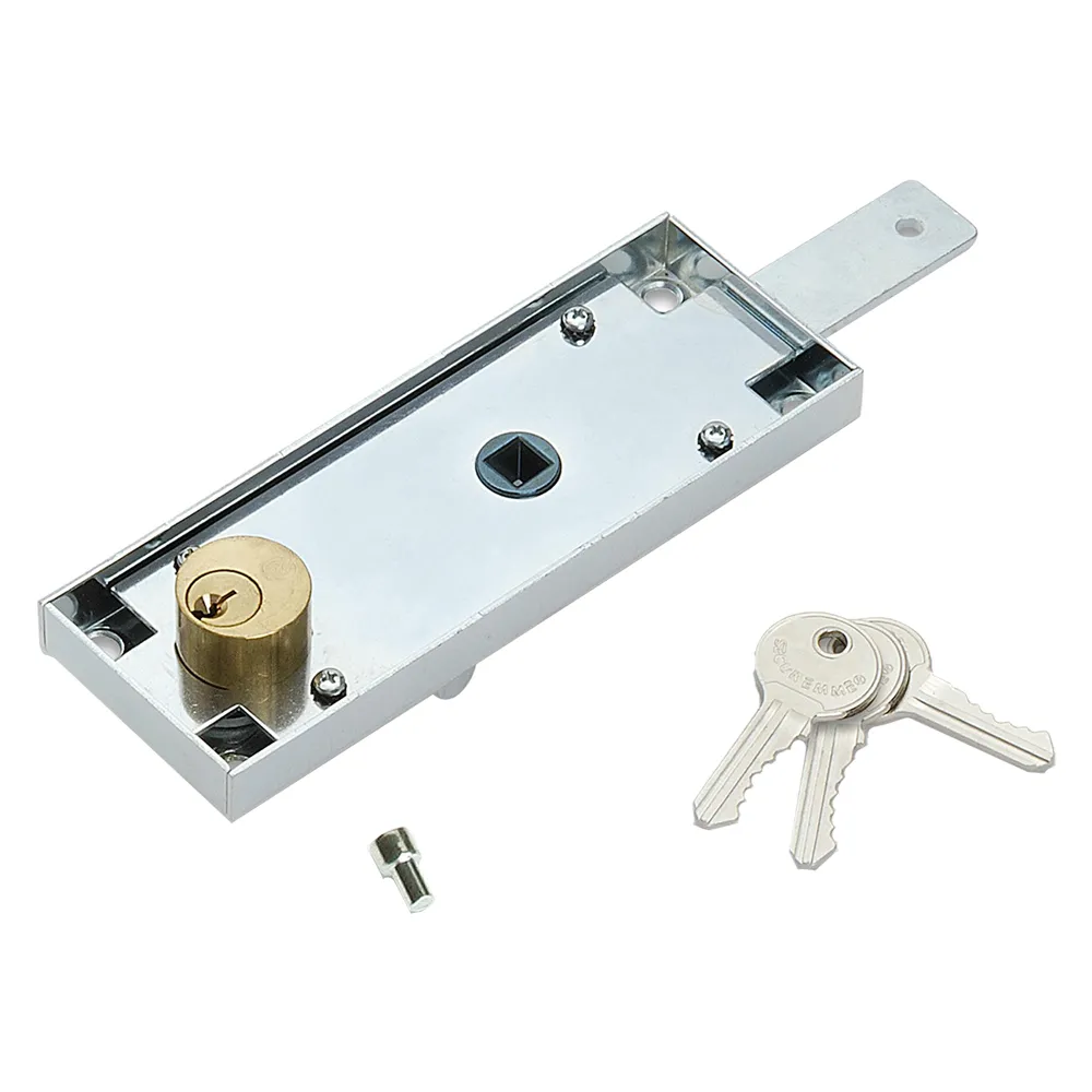 SERRATURA CENTRALE PER PORTA BASCULANTE '2290' catenaccio diritto