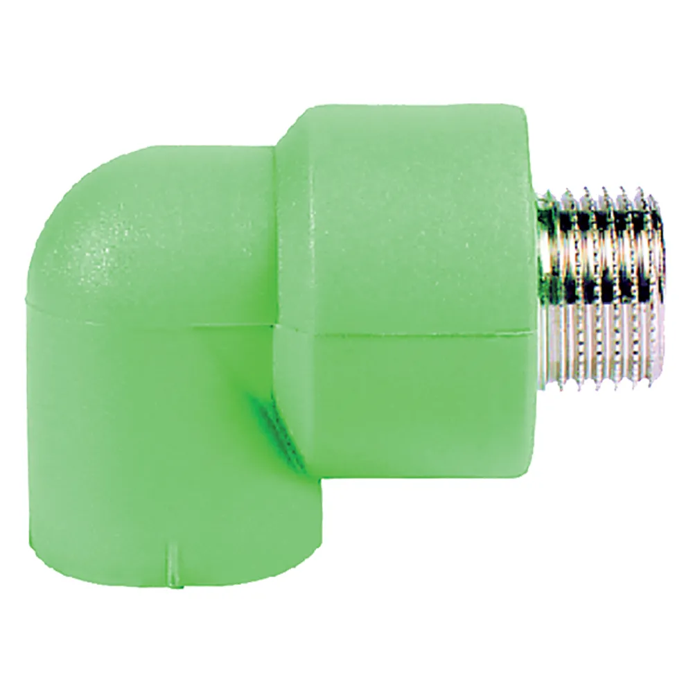 GOMITO A 90° FILETTATO MASCHIO 20 x 1/2 GOMITO A 90° FILETTATO MASCHIO 20 x 1/2