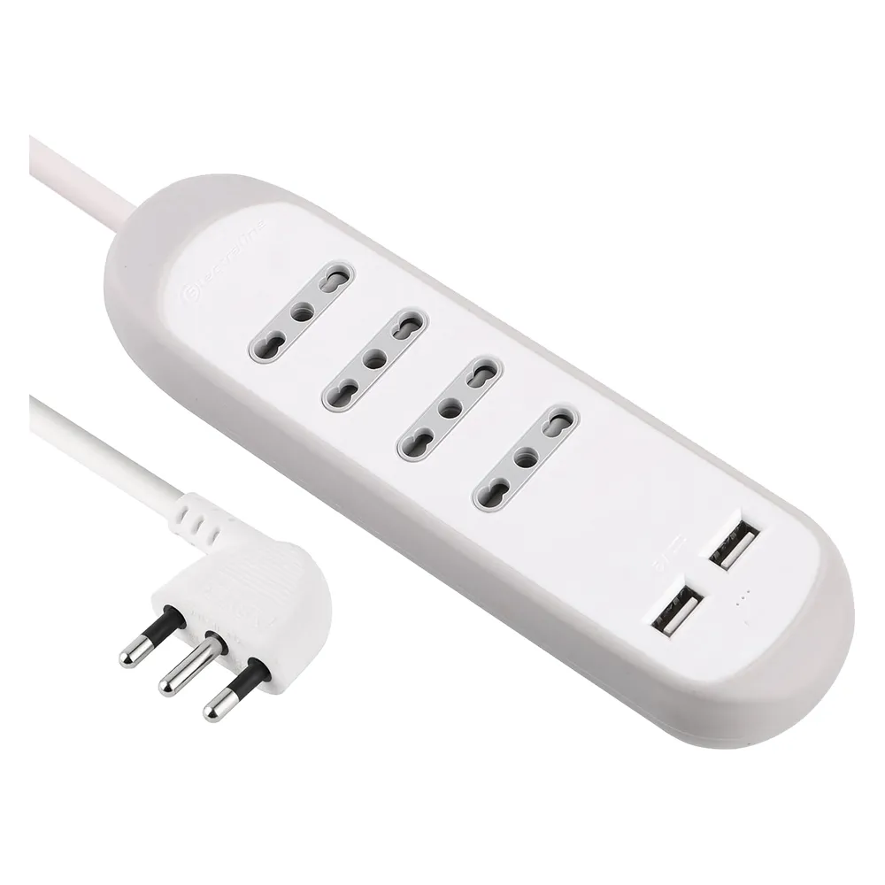 MULTIPRESA BIVALENTE 'GUMMY' 4 prese bival.10/16A + 2 USB 2 MULTIPRESA BIVALENTE 'GUMMY' 4 prese bival.10/16A + 2 USB 2