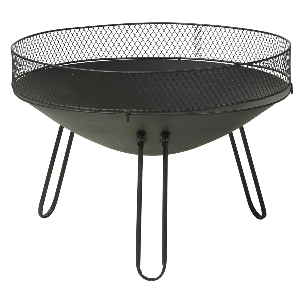 BRACIERE CIRCOLARE IN METALLO CON PROTEZIONE Ø cm 60 x h.44 BRACIERE CIRCOLARE IN METALLO CON PROTEZIONE Ø cm 60 x h.44