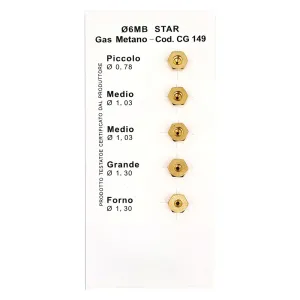 UGELLI PER CUCINA per metano