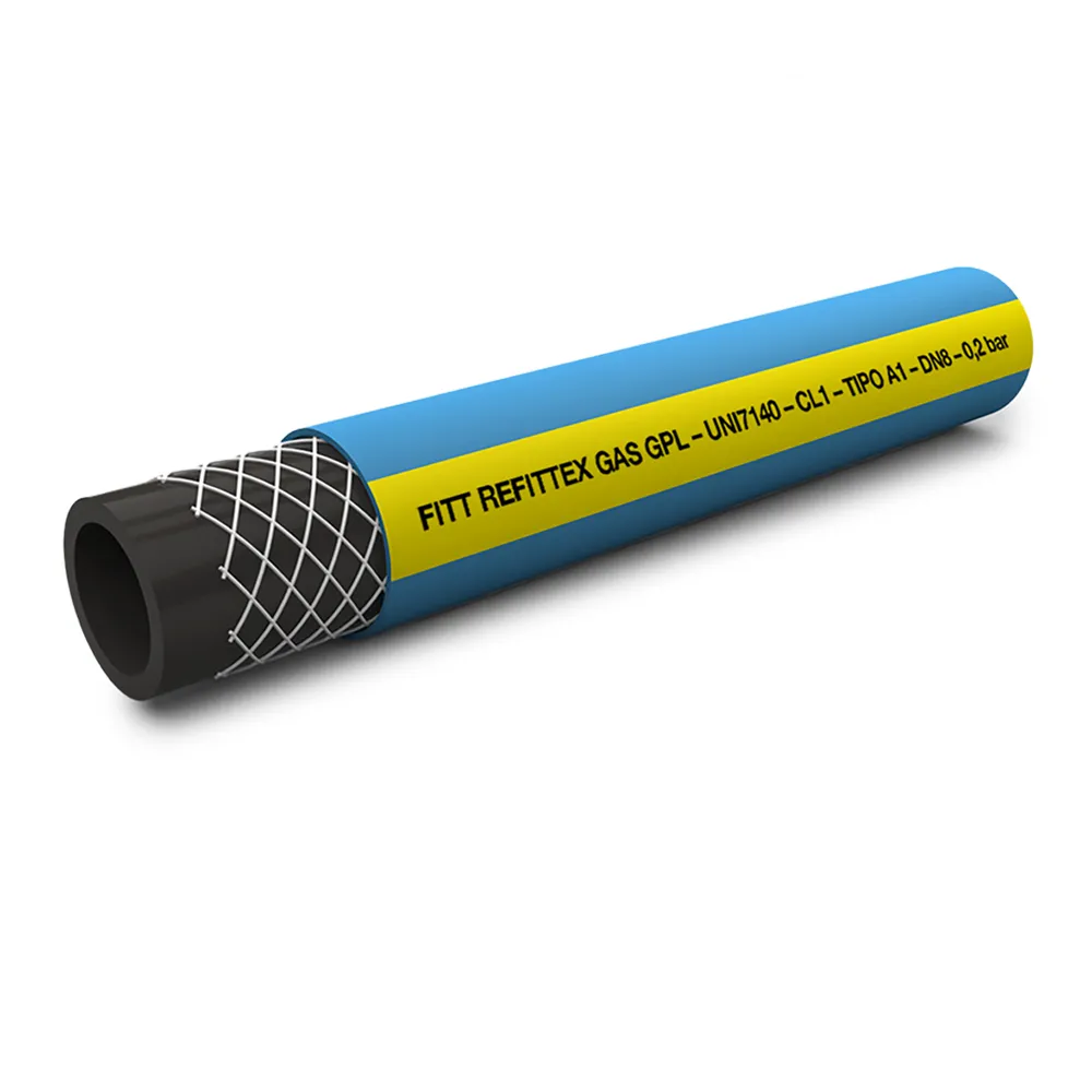 TUBO 'REFITTEX' PER GAS GPL Ø mm 8 x 13 - rotolo 50 mt TUBO 'REFITTEX' PER GAS GPL Ø mm 8 x 13 - rotolo 50 mt