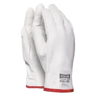 GUANTI INVERNALI PELLE PIENO FIORE BOVINO '07155' Tg. 10