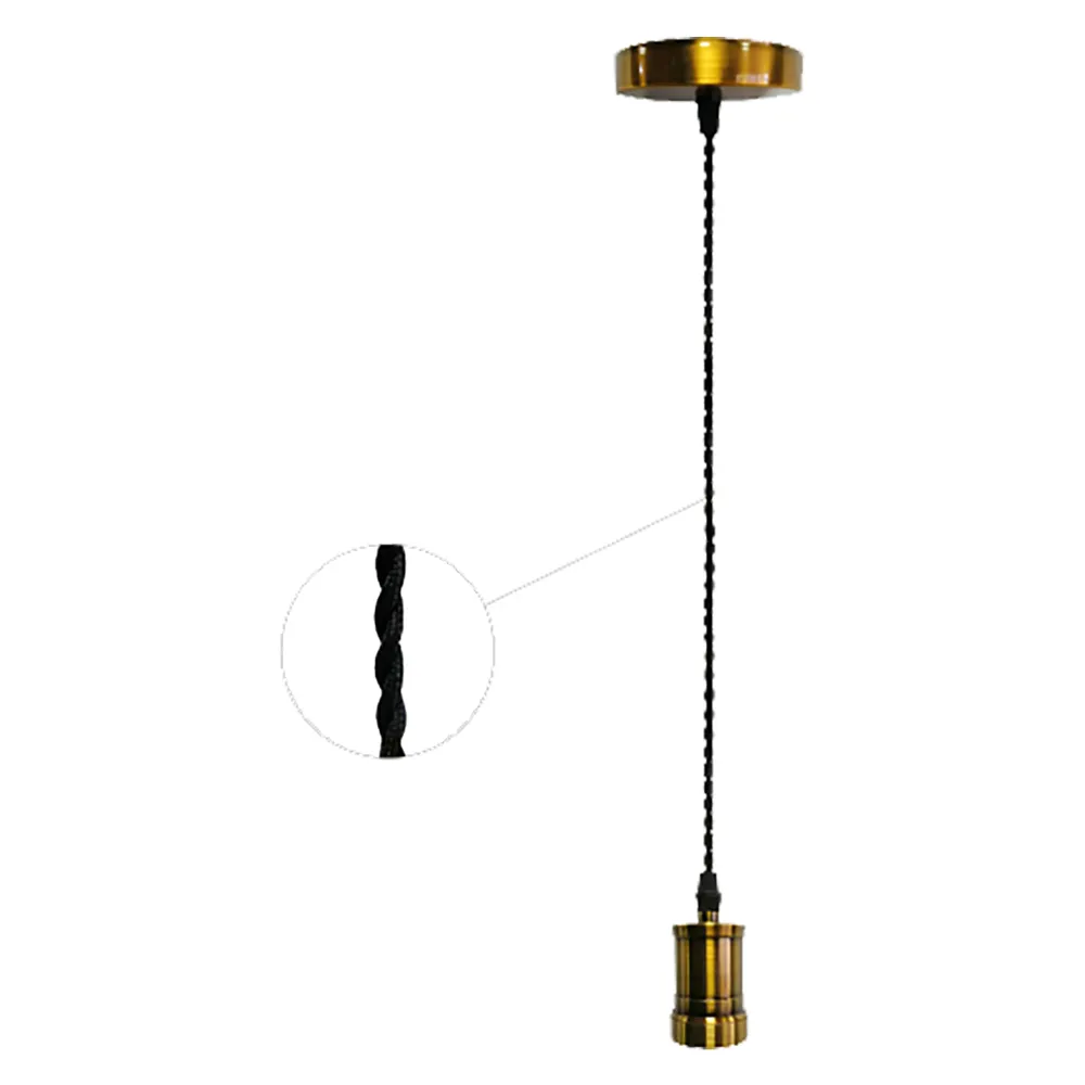 LAMPADARIO IN METALLO 'VINTAGE CT100B' colore ottone LAMPADARIO IN METALLO 'VINTAGE CT100B' colore ottone