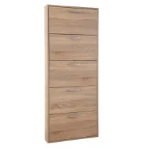 SCARPIERA 5 RIBALTE SINGOLE LINEA 'LAMIA' cm. 15 x 65 x h.173