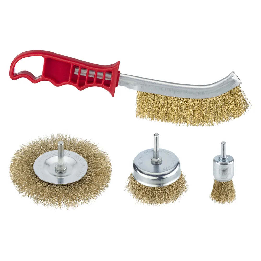 SET SPAZZOLE MISTE set 4 pezzi SET SPAZZOLE MISTE set 4 pezzi