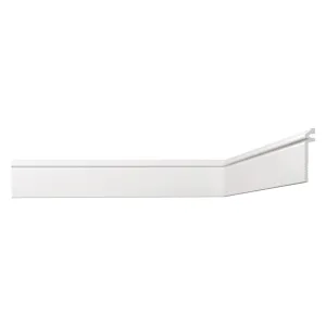 COPRI BATTISCOPA DECORATIVO SERIE 'LUXSTYL' mod. 'L14020' - mm 20 x 14