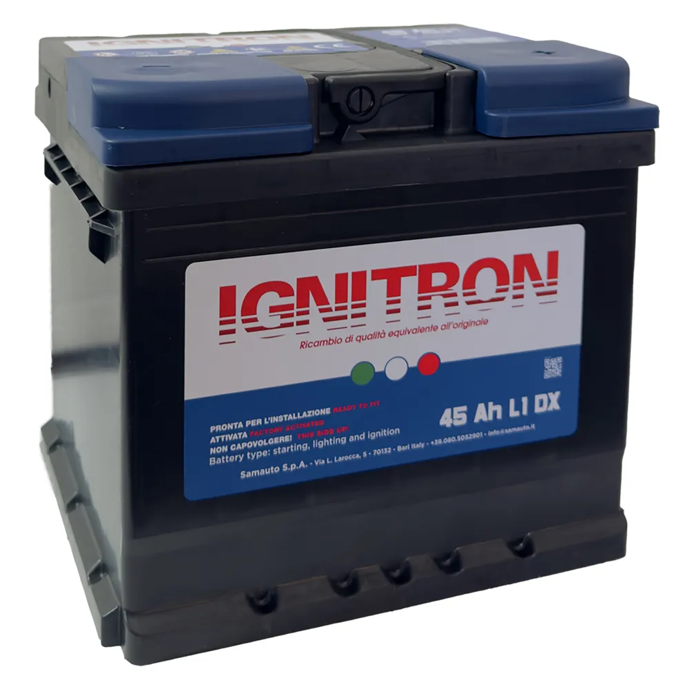 BATTERIA PER AUTO 'IGNITRON TRADITIONAL' 74 AH - mm 277 x 175 x 175 BATTERIA PER AUTO 'IGNITRON TRADITIONAL' 74 AH - mm 277 x 175 x 175