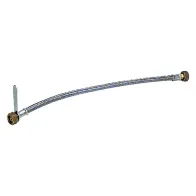 FLESSIBILE TRECCIATO PER CENTRALINE GAS 1/2 FF cm 100 - pz.1