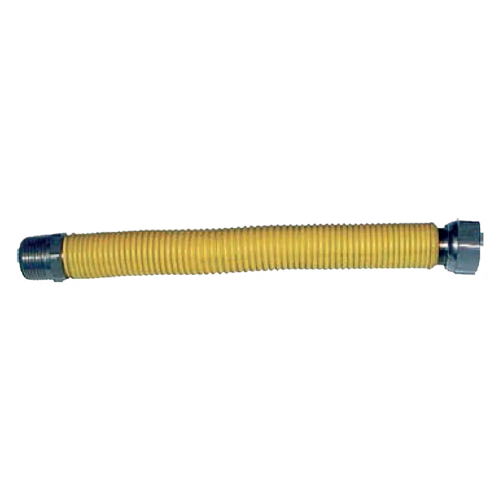 FLESSIBILE ESTENSIBILE RIVESTITO PER GAS MF 1/2' - da 100 a 200 mm - DN15