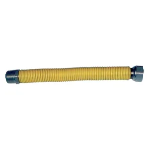 FLESSIBILE ESTENSIBILE RIVESTITO PER GAS MF 3/4' - da 200 a 400 mm - DN20