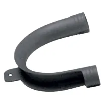 GANCIO SUPPORTO AD 'U' PER TUBO LAVATRICE piagatura a 180 °