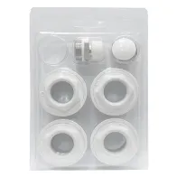 KIT ACCESSORI PER RADIATORI Ø 1' x attacco 3/8'