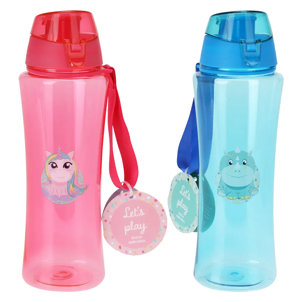 BORRACCIA SPORT IN PLASTICA DECORO 'BIMBO' 'Dinosauro'