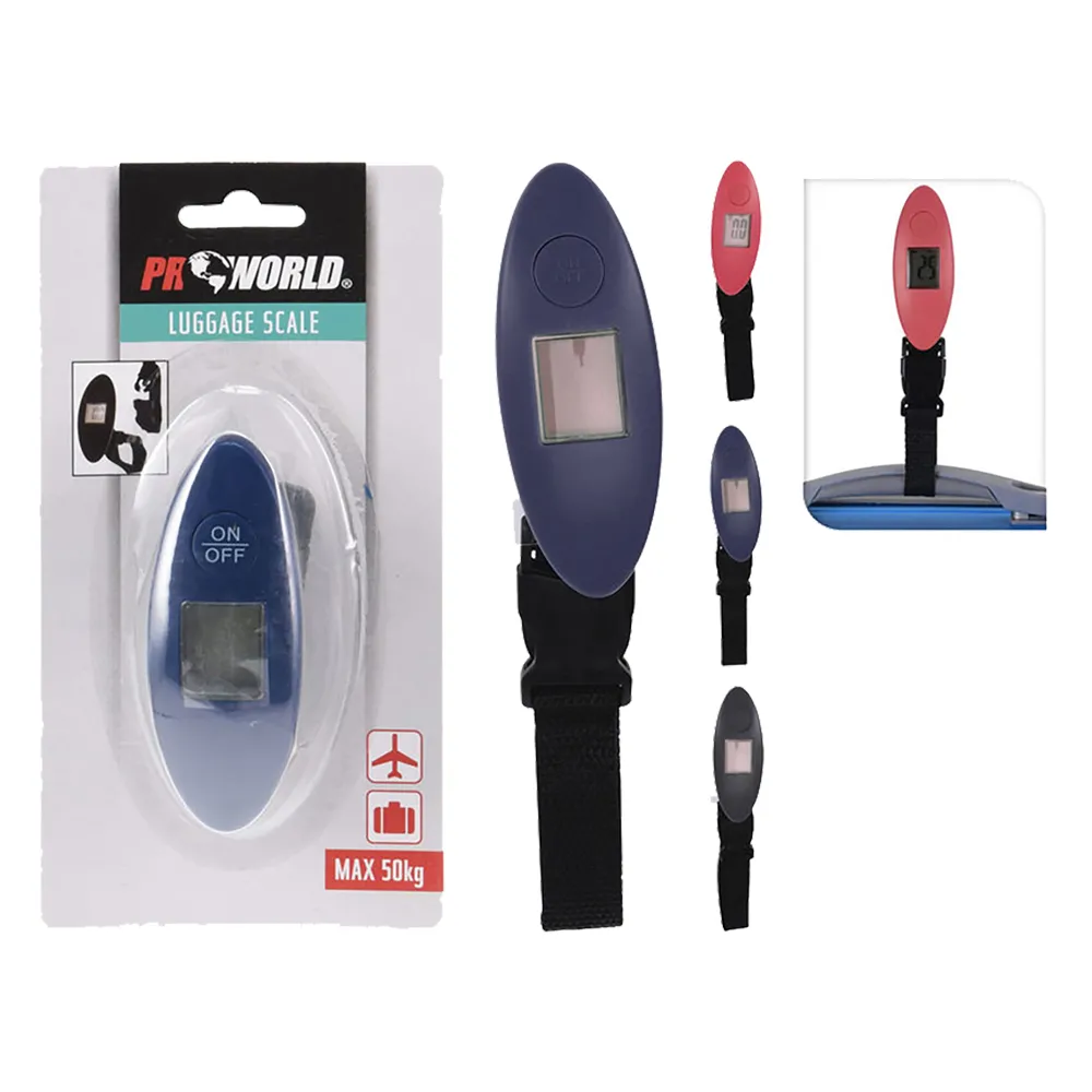 BILANCIA DIGITALE PESABAGAGLI portata 50 kg BILANCIA DIGITALE PESABAGAGLI portata 50 kg
