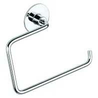 PORTA ASCIUGAMANI AD ANELLO SERIE 'WIND' cromo