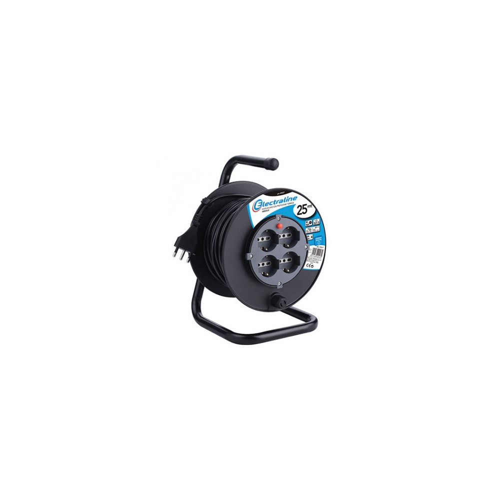 CABLE REEL ML.25 3X1.5 A BIP SCHUKO+PROTECTION