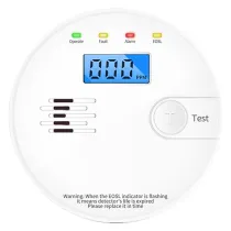 RILEVATORE MONOSSIDO DI CARBONIO A BATTERIA '710053' 3 AA