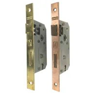 SERRATURA 'PATENT' B.Q. bronzato verniciato E 50