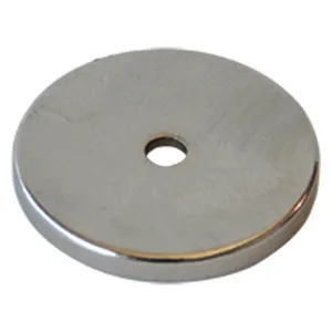 BOTTONE MAGNETICO CON FORO SVASATO Ø mm 25 - forza 12 kg