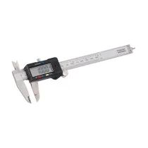 CALIBRO DIGITALE CENTESIMALE IN ACCIAIO INOX CON CUSTODIA  Con custodia