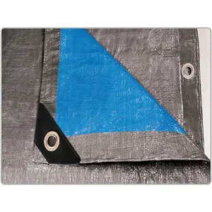 TELONE OCCHIELLATO 'EXTRA PESANTE' mt 2 x  3 - 245 gr/mq.