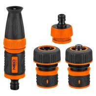 LANCIA E RACCORDI RAPIDI IN SET c/adattatore 1 - 3/4