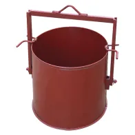 SECCHIONE PORTACALCE CILINDRICO Lt. 90 ø 47 x H 47 x H tot. 66