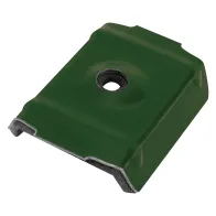 CAPPELLOTTO PER GRECA CON GUARNIZIONE mm 36 x 50 - verde muschio (RAL 6005)