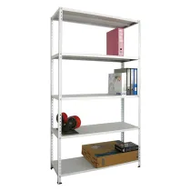 SCAFFALE SECURKIT 'PRO-METAL' cm L.100 x P.37 x H.200 aste esterne intere (4/10)