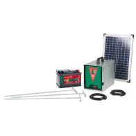 ELETTRIFICATORE A PANNELLO SOLARE IN KIT 'SAVANNE 3000' 12V